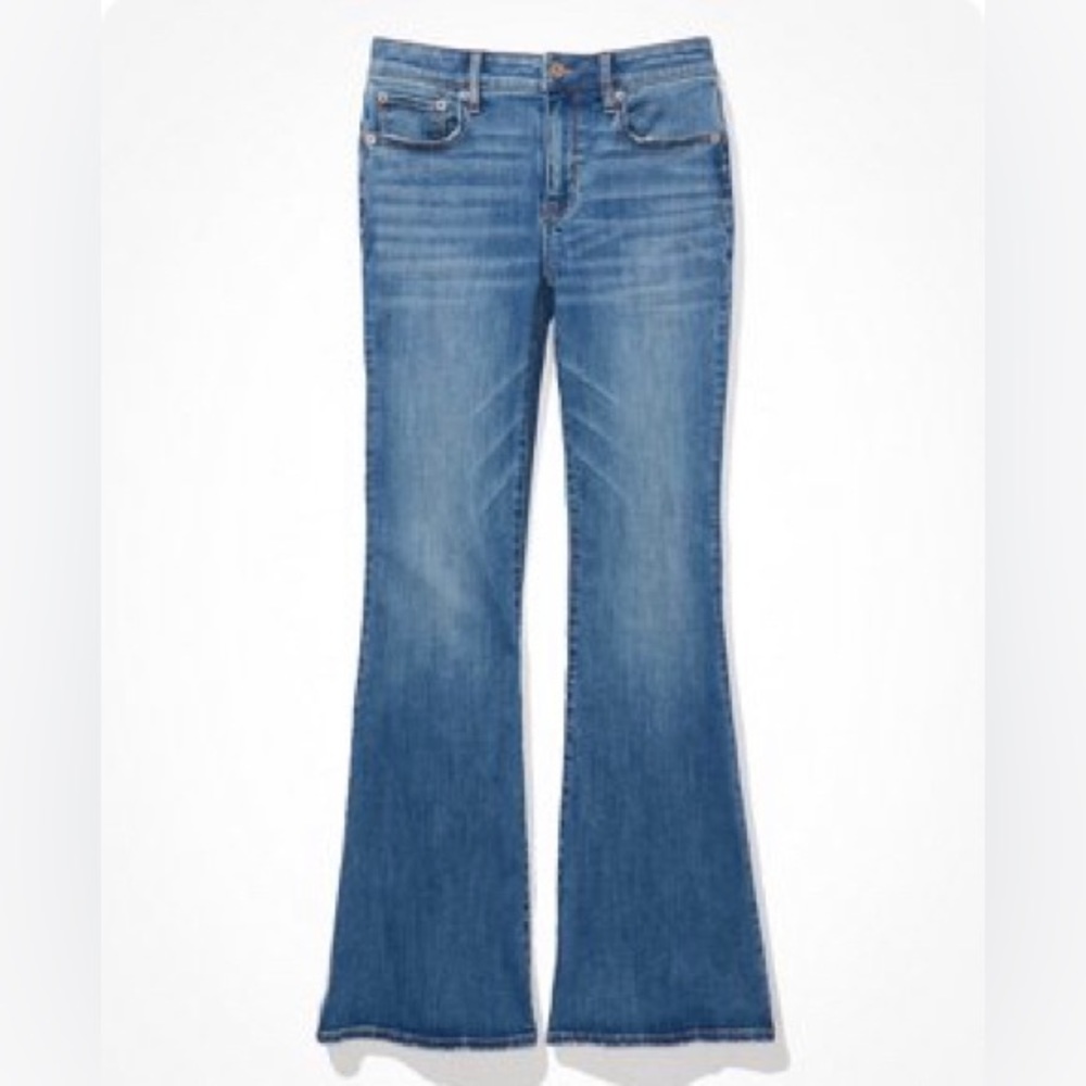 NWT American Eagle Ne(x)t Level Low-Rise Flare Jean